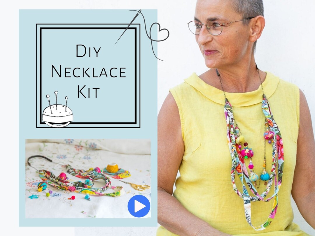 DIY Craft Kit for Women, Jewelry Tutorials, Adult Craft Kits, Jewelry