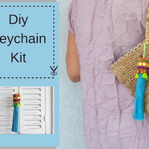 Make your own Tassel keychain