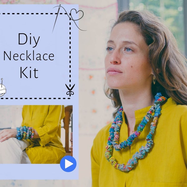 Fabric Necklace Etsy