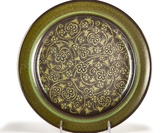 Franciscan Madeira Dinner Plate Earthenware Replacement MCM Green Brown