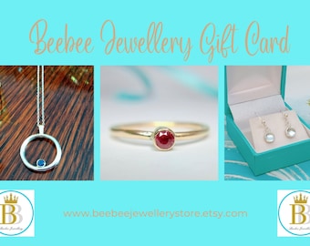 Gift Certificate, Gift Voucher, Gift Certificate for Jewellery, Gift Certificate for birthday, Gift Vouchers, Gifts, Mother's Day gift