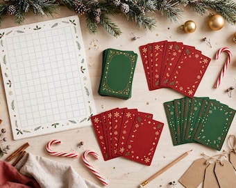 Christmas Party Games Bundle Printable | Christmas Games for Family | Holiday Party Activities + Gift Tags | Instant Download