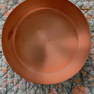 Lyxig sömlös presentask i tung koppar; Perfekt för bärbar akvarell! Glansig ren koppar från italienska mästerhantverkare! bild 4