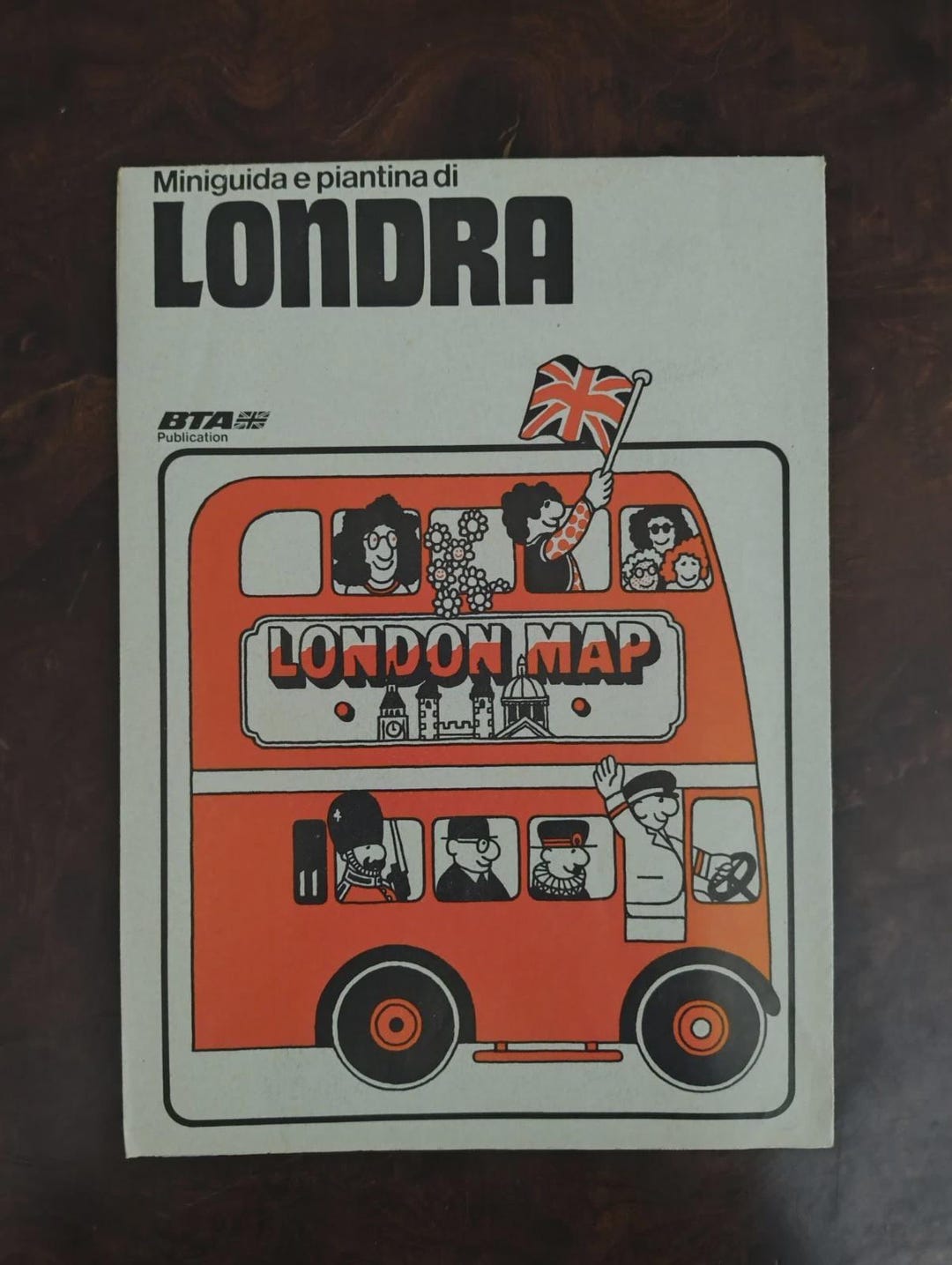 Mini Guide and Map of London Bta Publication London Map 70s Map. - Etsy