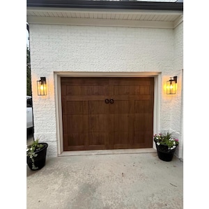 Garage Door Pulls -Magnetic -Wood or Steel Doors -no drilling!