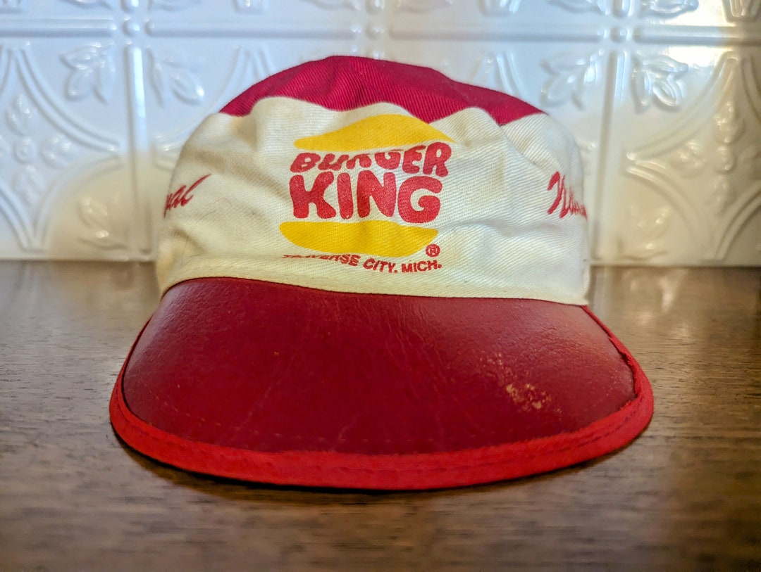 Vintage Burger King Hat - Etsy