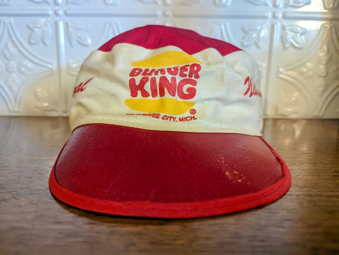 Vintage Burger King Hat Etsy