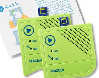 Voice-Over® Recorder For Picture Frames | 2-Pack