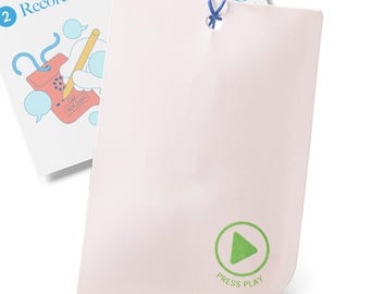 Recordable Gift Tag | Seashell – 1 Pack