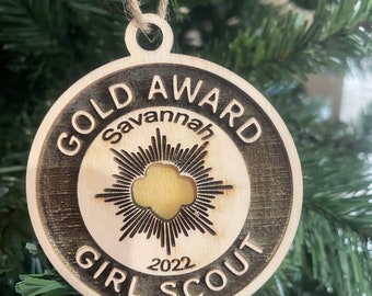Girl Scout Award Ornament