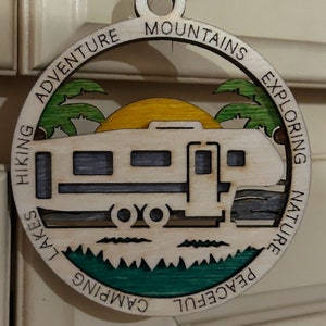 Fifth Wheel Camper Ornament