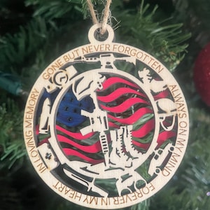 Army Memorial Ornament