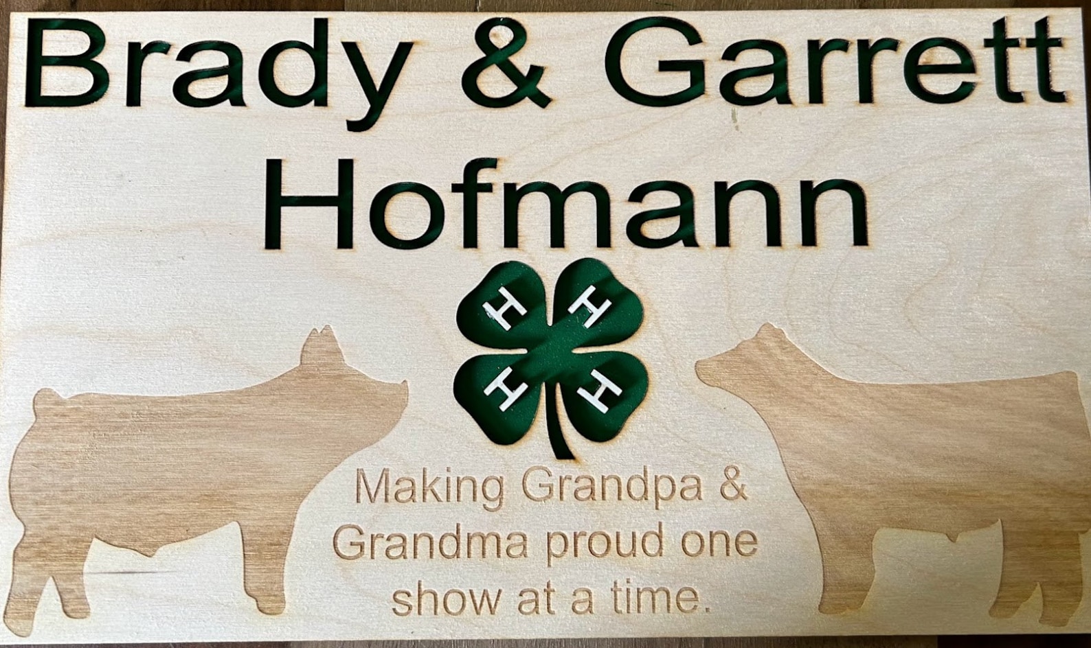 4 H Rabbit Signs 4H Show Signs - Etsy