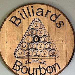 Authentic Bourbon Barrel Heads