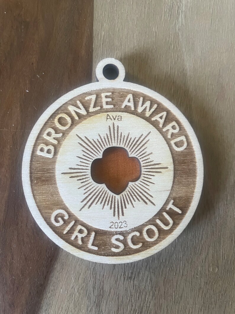 Girl Scout Award Ornament - Etsy