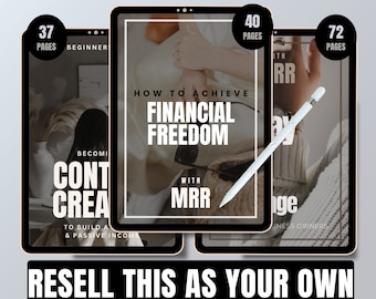 PLR Canva ebook Bundle | Private Label Rights | Master Resell Rights | PLR Bundle | PLR digital products | dfy | mrr | 2024