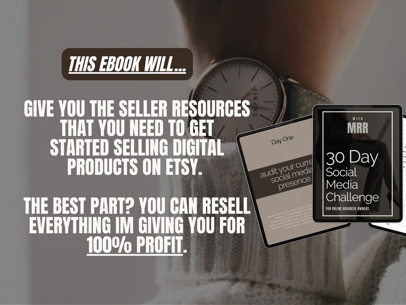 MRR 30 Day Social Media Challenge Instagram Guide, Private Label Rights ...