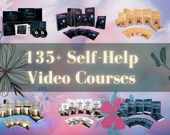 135 Self Help plr Video Course plr Bundle for men With Resell Rights - Commercial Use - Master Resell Rights