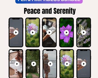 MRR Confidence and Empowerment Videos Bundle, Faceless Marketing Instagram Reels PLR Video Master Resell Right Meditation