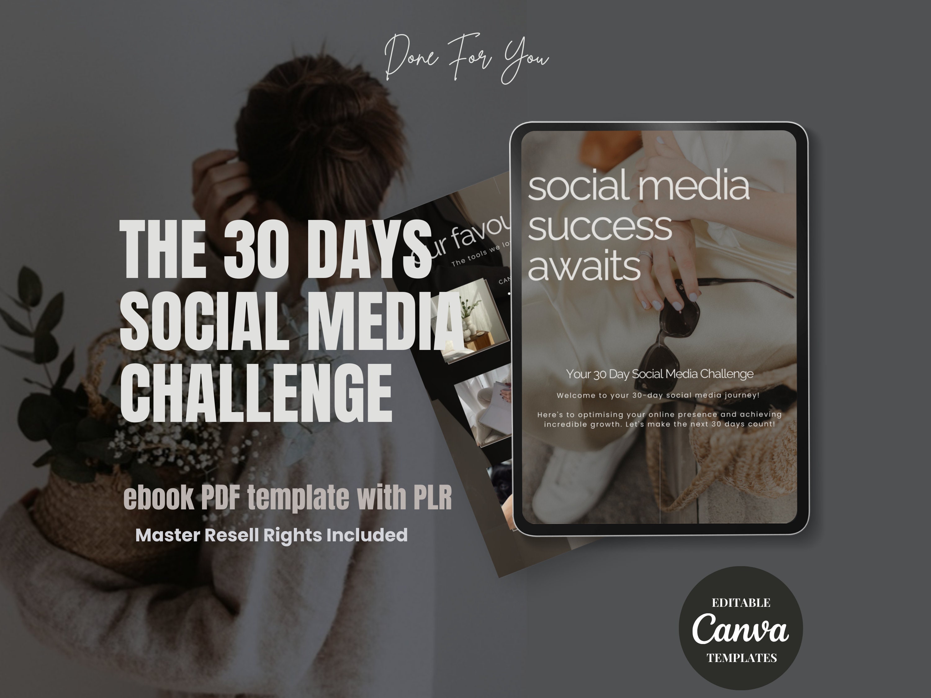 MRR 30 Day Social Media Challenge Instagram Guide, Private Label Rights ...