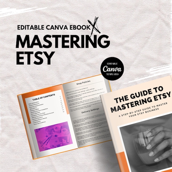PLR Ebook PLR Digital Product Master Resell Rights Ebook Digital Marketing MRR Template Mastering Etsy Selling on Etsy Resell rights