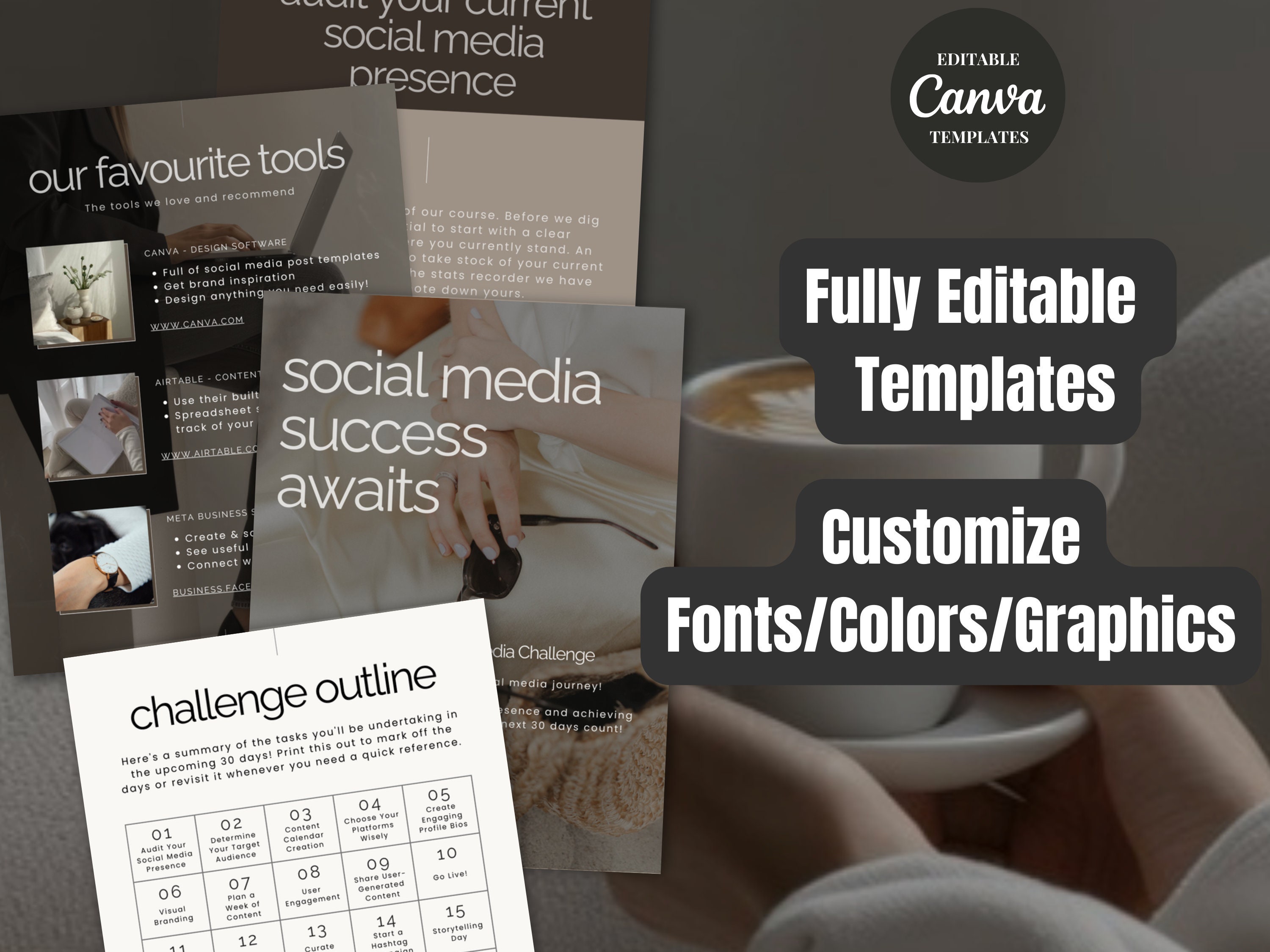 MRR 30 Day Social Media Challenge Instagram Guide, Private Label Rights ...