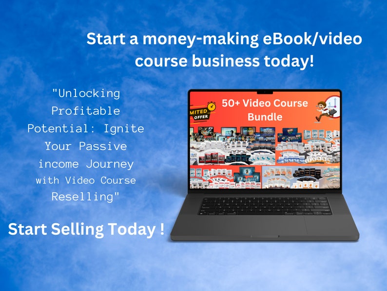 50+ Video Course PLR Bundle Commercial Use - Videos Courses MP4 Video plr course plr bundle ready to sell plr video course bundle private label rights video course video course reseller resell rights digital marketing seo