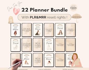 PLR Canva Planners Bundle | Private Label Rights | Master Resell Rights | PLR Bundle | PLR digital products | dfy | mrr | 2024