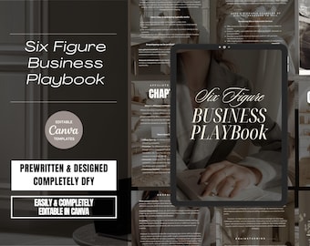 PLR Ebook PLR Digital Product Master Resell Rights Ebook Digital Marketing MRR Template Six Figure Business Playbook Resell rights