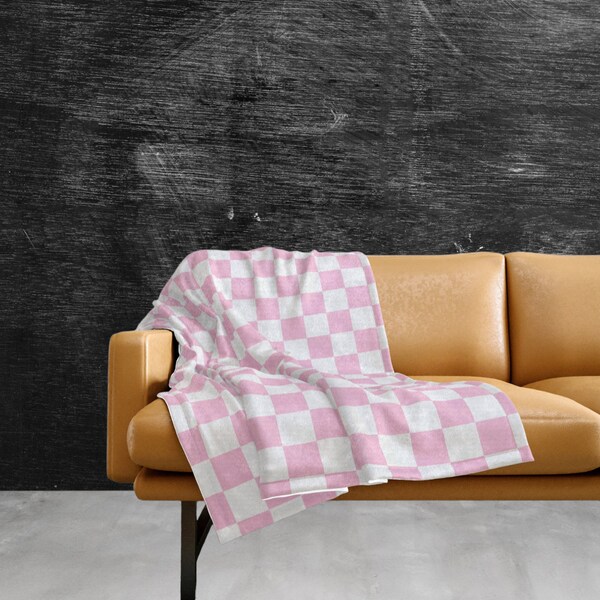 Checkered Blanket Etsy