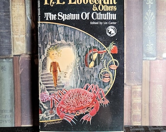Vintage Paperback - H. P. Lovecraft - The Spawn of Chtulhu- Adult Fantasy Ballantine Books October 1971 First Printing