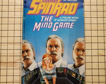 Vintage Taschenbuch - The Mind Game - Norman Spinrad - 1984 Bantam Taschenbuch - Ein Chilling Novel von ultimativer Kraft