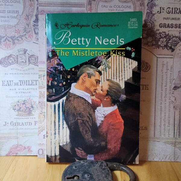 Vintage Harlekin Taschenbuch 3483 The Mistletoe Kiss von Betty Neels 1997 Romanze