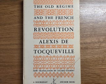 Das alte regime und die französiche Revolution von Alexis de Tocqueville | 1955 Vintage Taschenbuch | Klassisches Geschichtsbuch | Sammlerstück Sachbuch