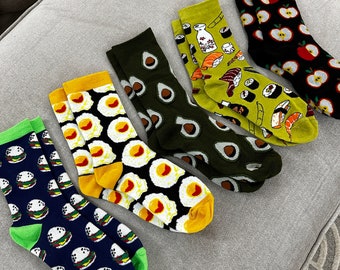 Unisex 1 size Fits All Socks 6 Colours