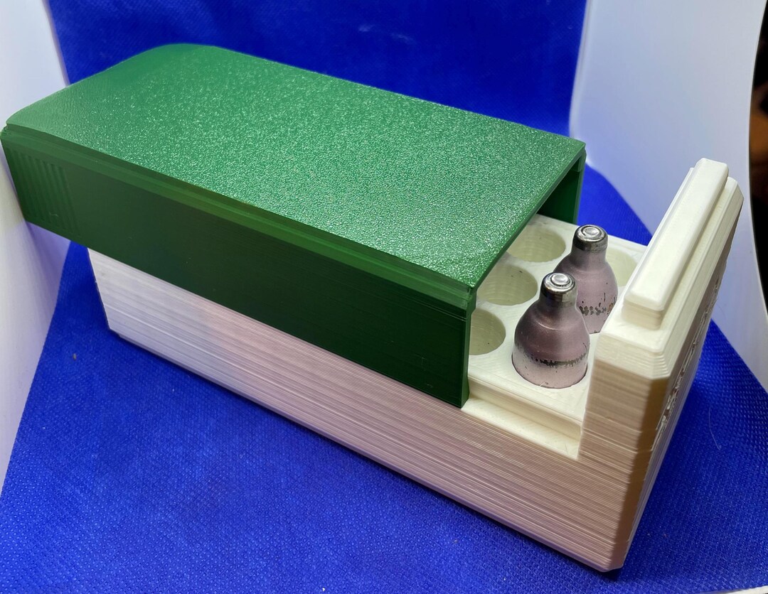 CO2 Cartridge Box - Sliding Lid - Holds 21 8g Cartridges - Etsy