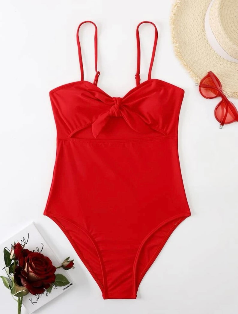 Sexy One Piece Bikini One Piece Swimsuit Womens Swimwear Etsy