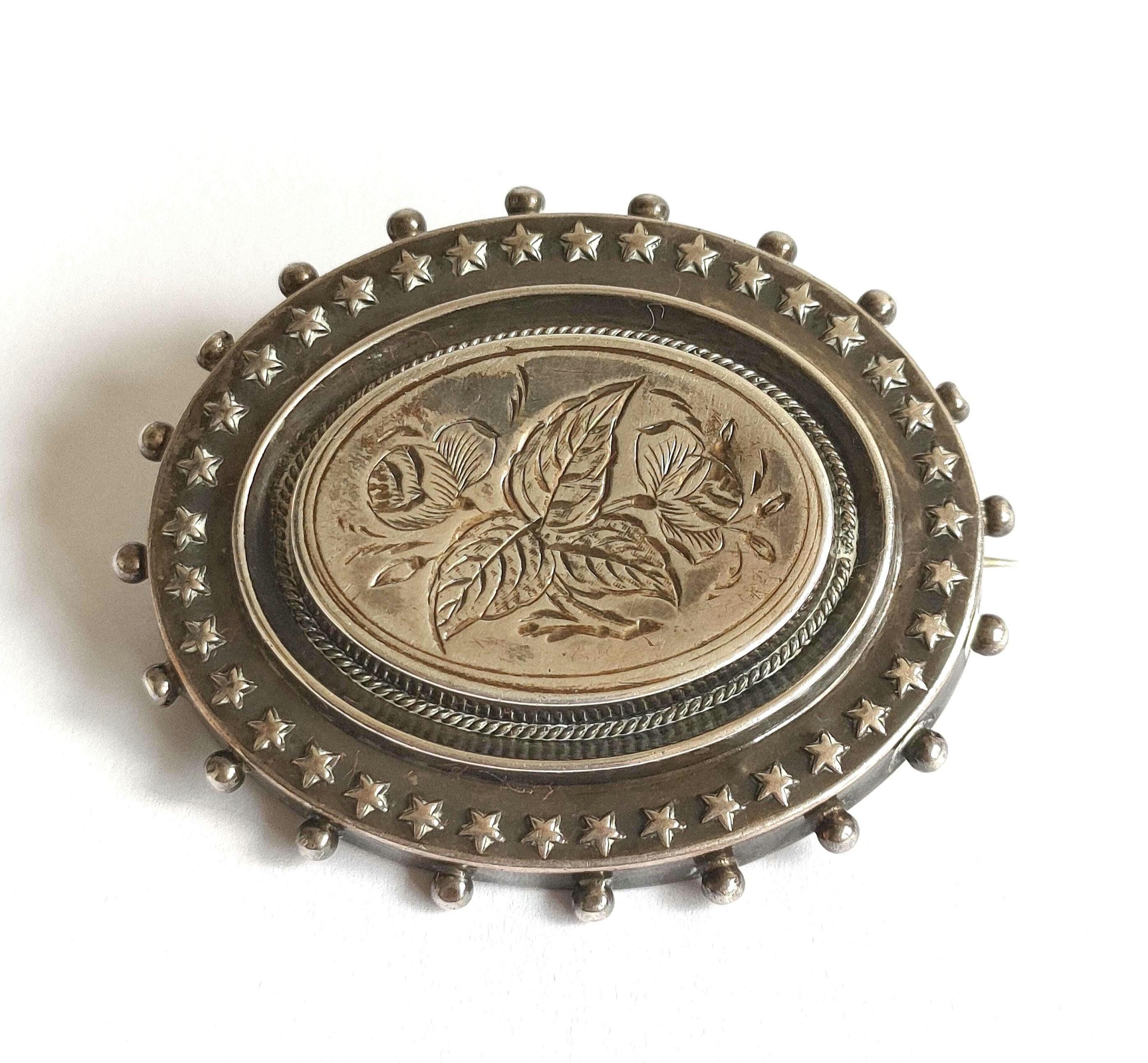 アンティーク ヴィンテージ アールデコ 英国刻印入り 925シルバー ブローチ Antique brooch silver - Etsy 日本