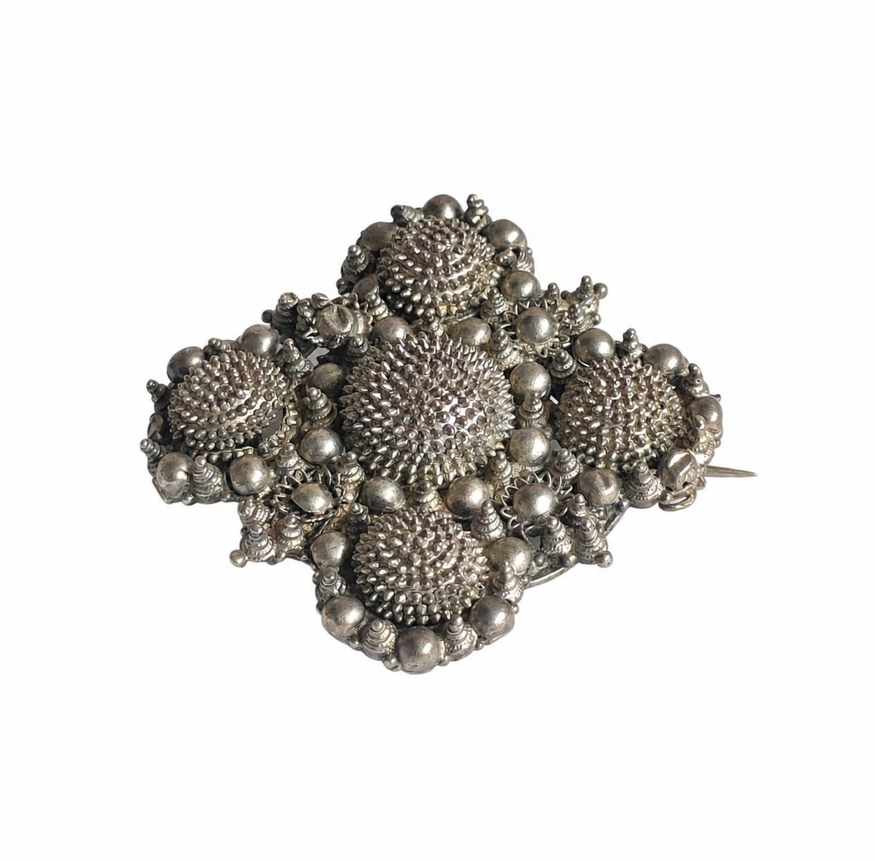 Antique brooch silver - Etsy 日本