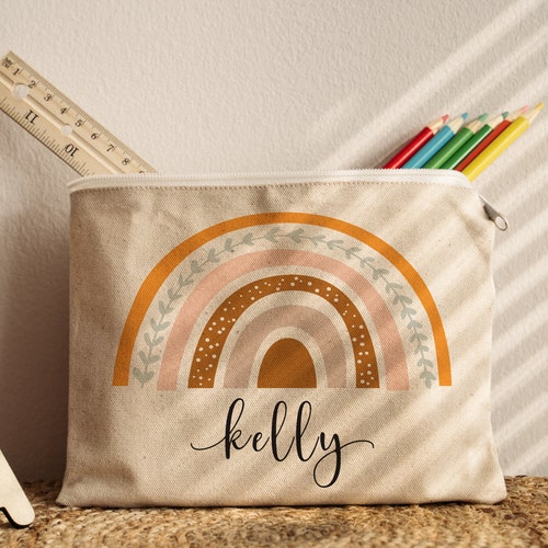 Custom Name Pencil Case Gifts for Teacher Teacher Etsy