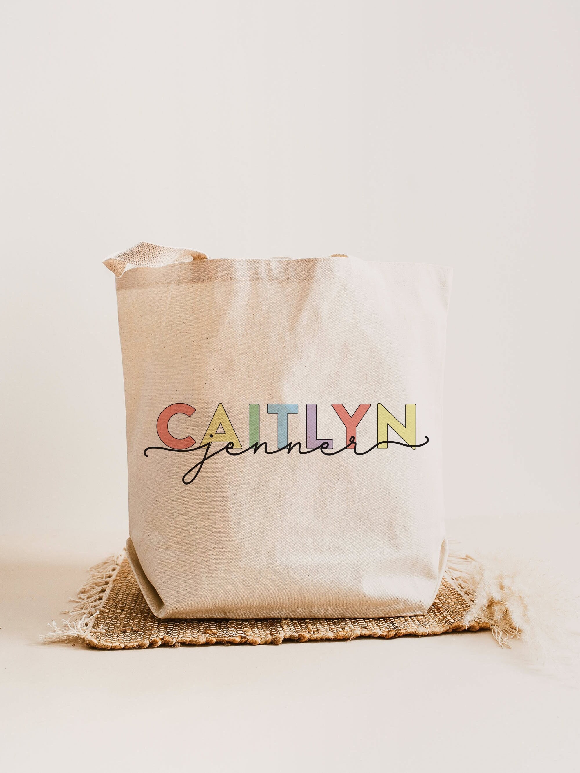 Polyester Canvas Sublimation Tote Bags – Choose Your Size: 12.5” x 14” or  15.75” x 16”. Sublimate on one or both sides!