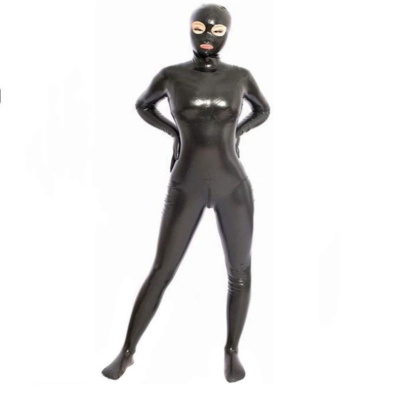 Latex Catsuit Gimp Full Bodysuit Role Play Costume Dominatrix - Etsy UK