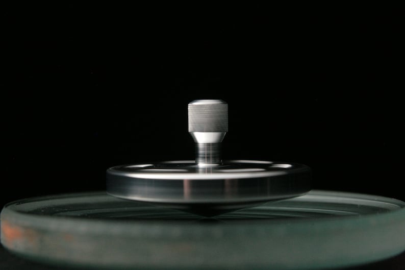 Metal Spinning Top Desk Toy Metal Top Office Gift Fidget Toy Precision