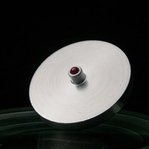 Metal Spinning Top | Desk Toy | Metal Top | Office Gift | Fidget Toy | Ruby Precision Top |