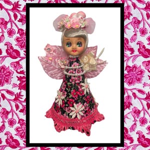 Big Eyed Japanese Pose Doll - Etsy