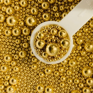 24Karat Gold - Glitter Gold Sprinkles - Cake Sprinkles - Sprinkles - Luxury  Sprinkles