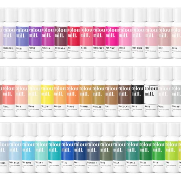 Colour Mill Oil Based Colouring 20ml Bottle (Small Size)