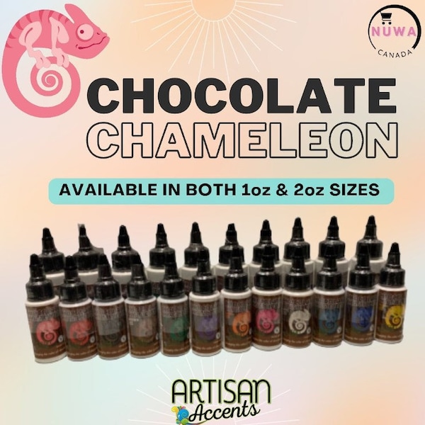 Chocolate Chameleon Food Coloring Etsy