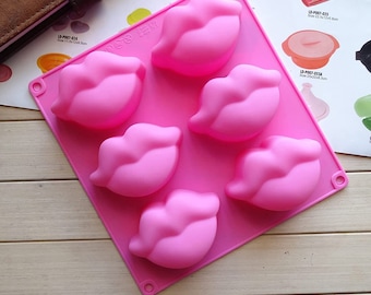 Hot Lips Silicone Mold