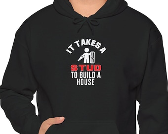 Funny Carpenter Hoodie: Woodworking Gift, Construction Pullover